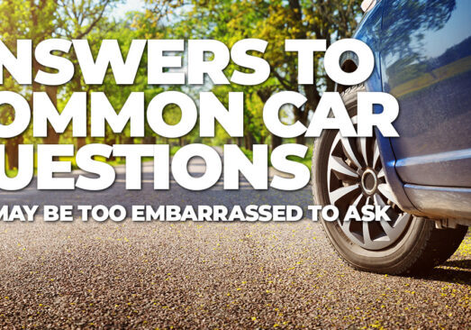 Auto- Answers to Common Car Questions You May Be Too Embarrassed to Ask ]'