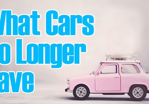 Auto- What Cars No Longer Have